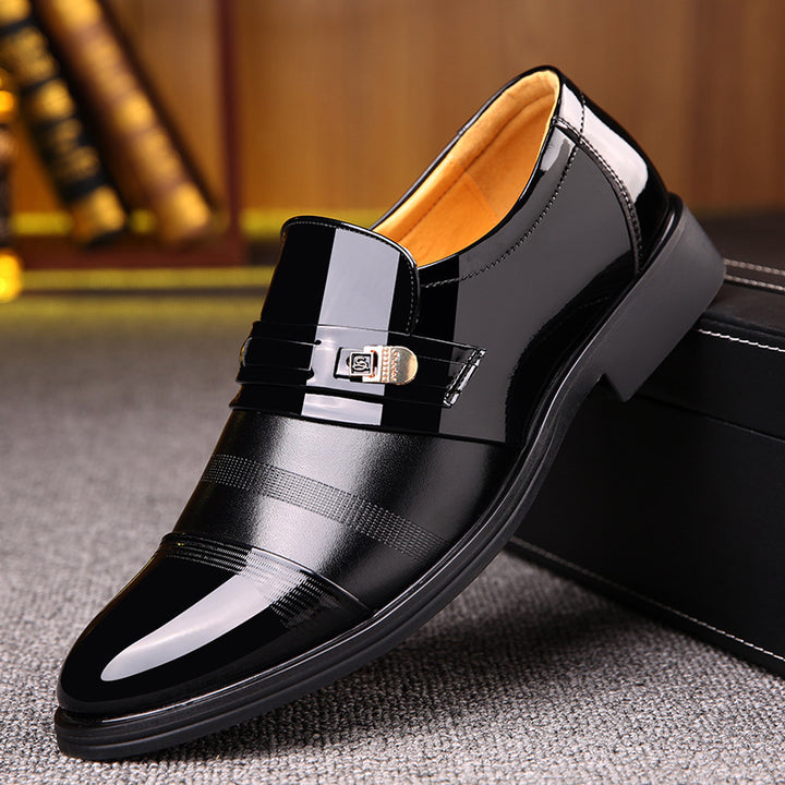 2021 Wholesale Casual Fashion Genuine Leather Men Shoes for Speech Occasion