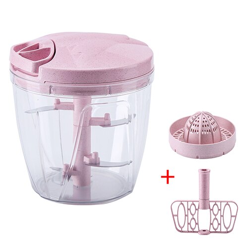 1pc multifunction manual meat grinder juicers hand power food processor