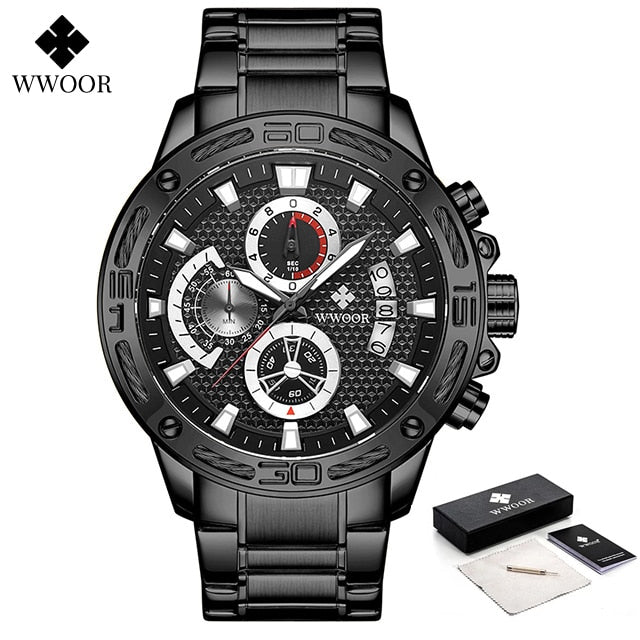 New men watches top brand luxury gold quartz