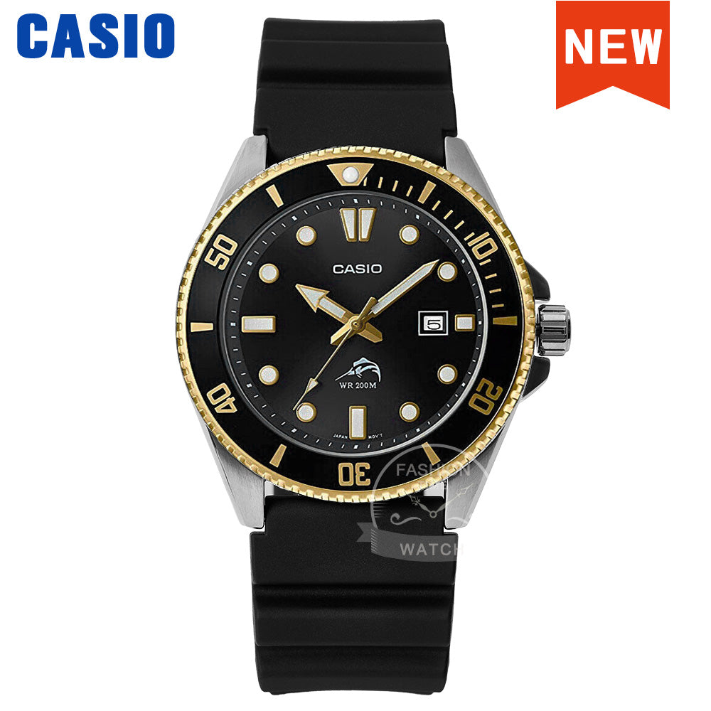 Casio men diving top brand luxury set quartz 200m waterproof sport military watch