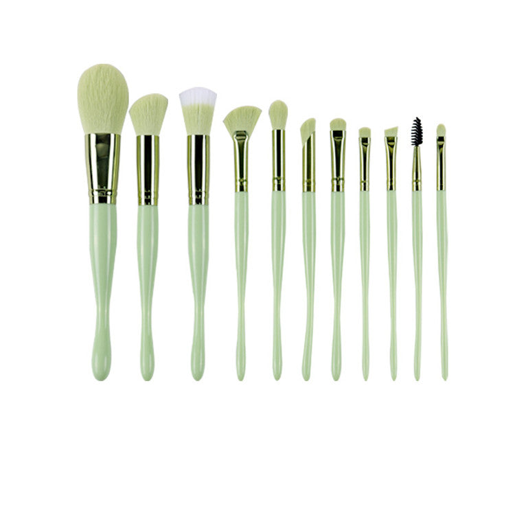 Foundation professional purple beauty makeup brushes with bag