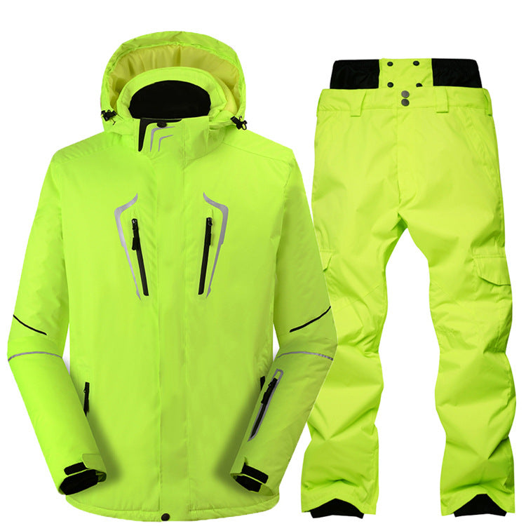 EVERLAND OEM Outdoor Custom Mens Ski Jacket Clothing Snowboard Jacket Men Ski Equipment Set Snow Coat Ski Suit Jacket