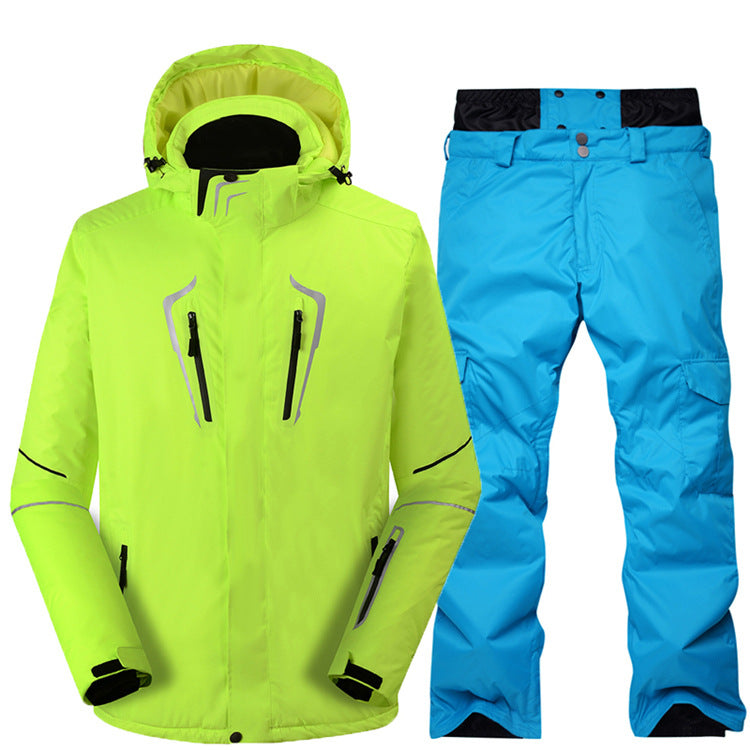 EVERLAND OEM Outdoor Custom Mens Ski Jacket Clothing Snowboard Jacket Men Ski Equipment Set Snow Coat Ski Suit Jacket