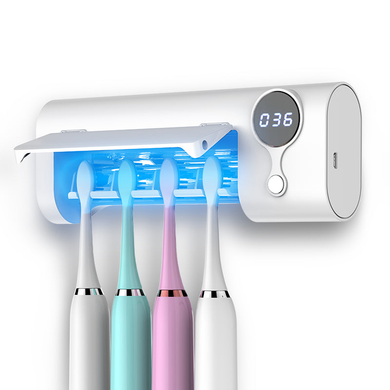 Customized sterilizer box toothbrush holder for family use