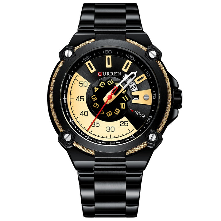 Brand Men WatchFashionable Man Suit Collocationmen Gold WatchBusiness Watch Waterproof