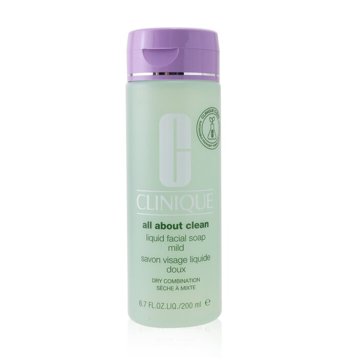 CLINIQUE - All About Clean Liquid Facial Soap Mild - Dry Combination Skin