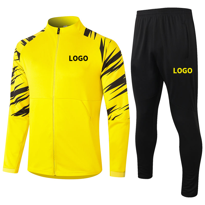 Football Training Suit Thailand Quality Football Suit With Team Logo/Printable Player Names