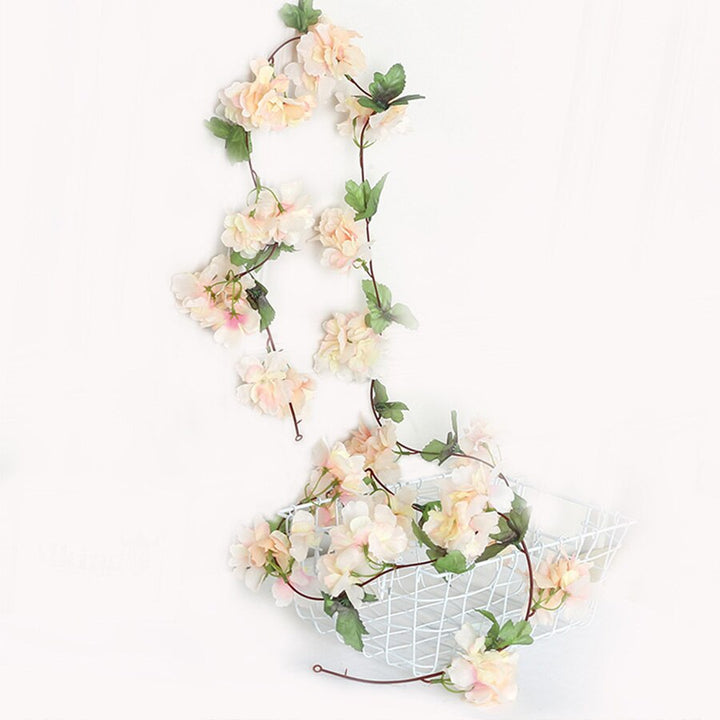 2 3m artificial cherry blossom flowers garland ivy décor silk vine arc décor