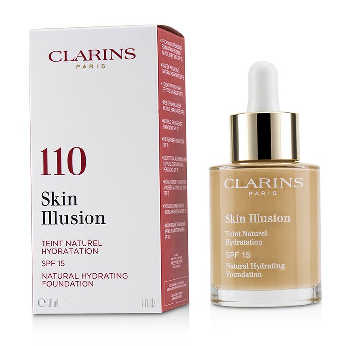 CLARINS - Skin Illusion Natural Hydrating Foundation SPF 15 30ml/1oz