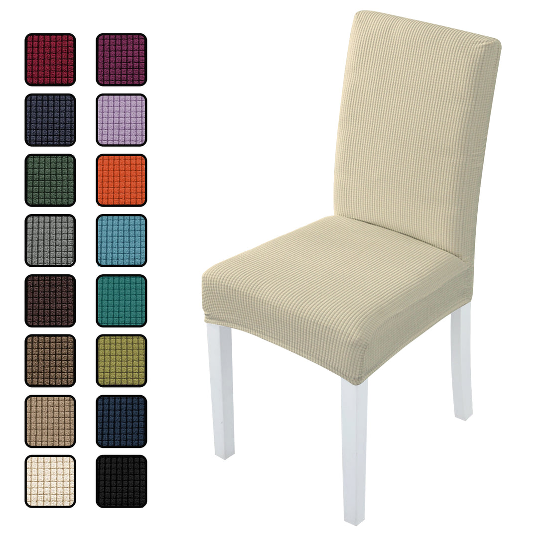 Stretch dining room chair slipcovers spandex