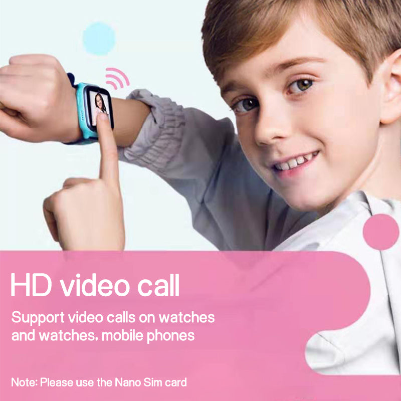 Kids smart phone camera sim watch