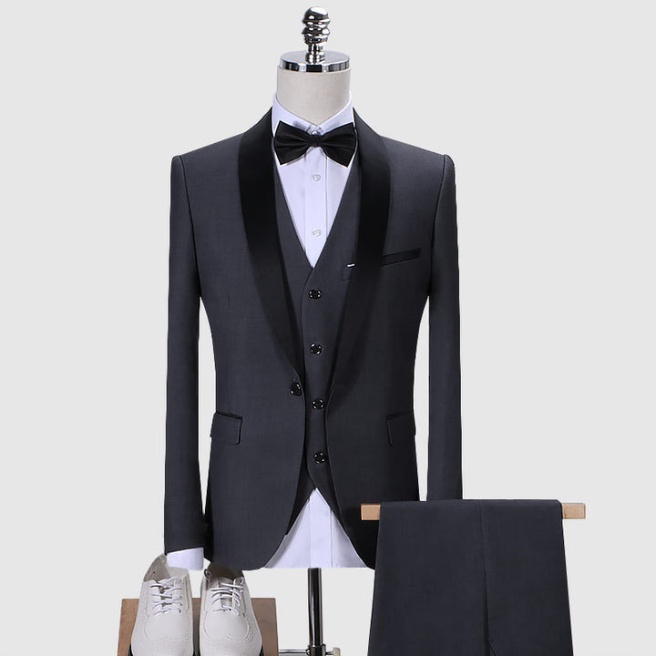 Jancember HZ07 Summer Men's Coat Pant Modern Designs Slim Fit  Wedding Suit