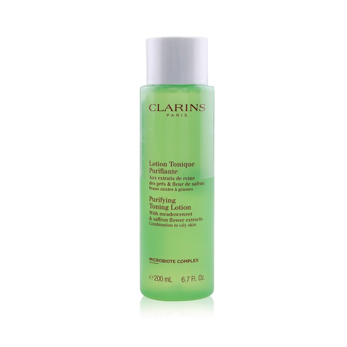 CLARINS - Purifying Toning Lotion With Meadowsweet & Saffron Flower Extracts - Combination to Oily Skin