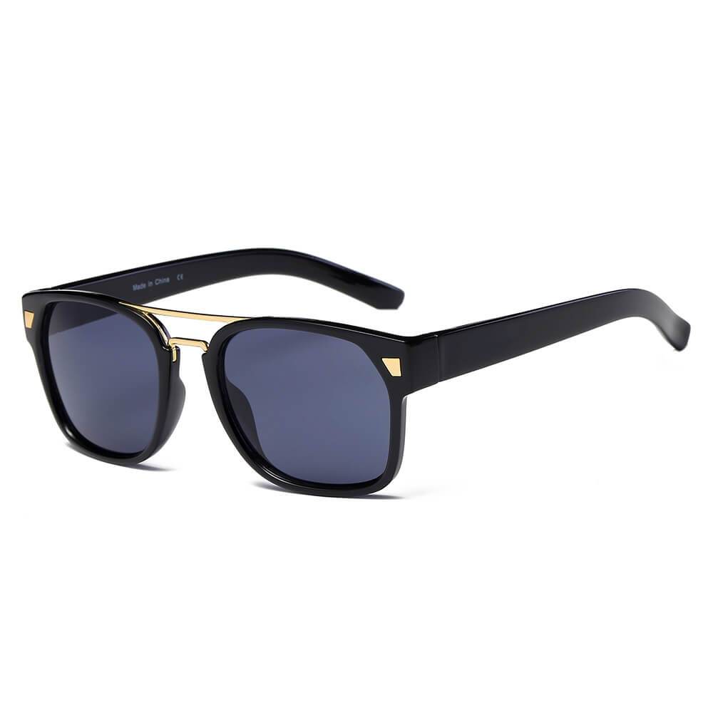 Classic retro square frame fashion sunglasses