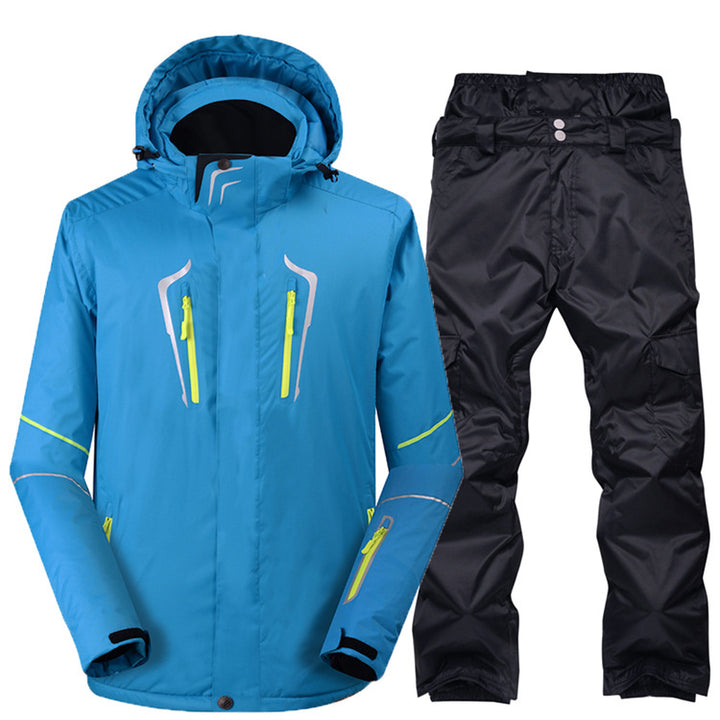 EVERLAND OEM Outdoor Custom Mens Ski Jacket Clothing Snowboard Jacket Men Ski Equipment Set Snow Coat Ski Suit Jacket