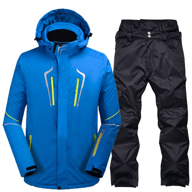 EVERLAND OEM Outdoor Custom Mens Ski Jacket Clothing Snowboard Jacket Men Ski Equipment Set Snow Coat Ski Suit Jacket