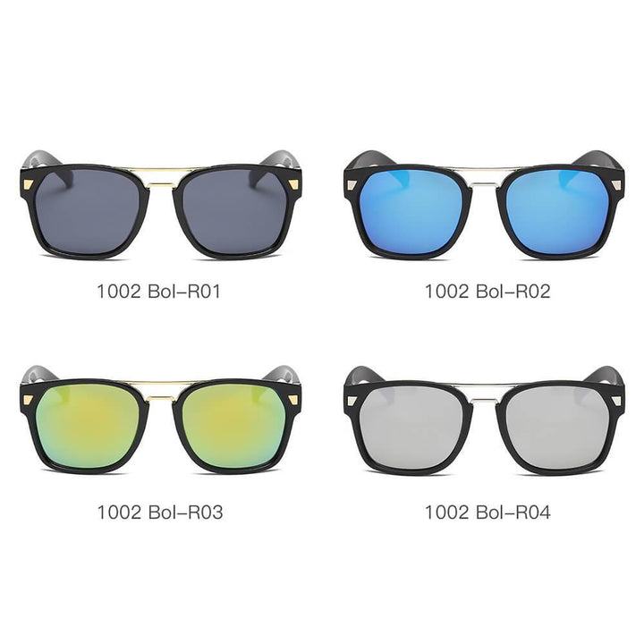 Classic retro square frame fashion sunglasses