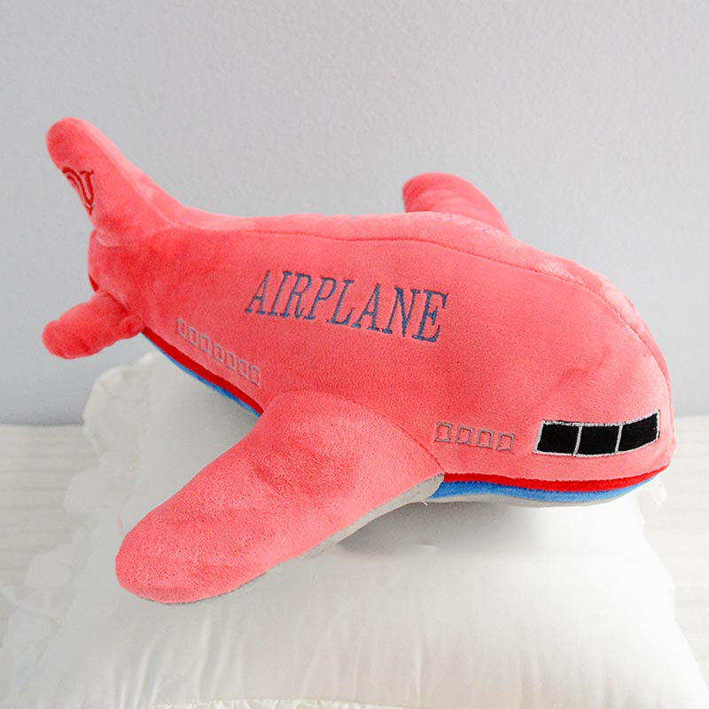 Simulation Plush Cat Rocket Airplane Toy Stuffed Lifelike Transportation Pillow Creative Boy Home Decor Toys for Children Gift