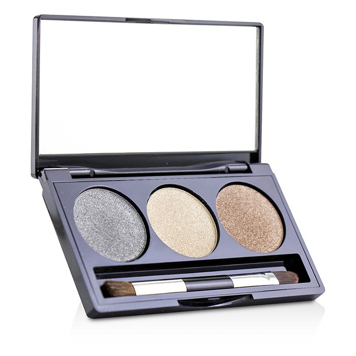 LAURA GELLER - Baked Cream Glaze Trio Eyshadow Palette With Brush 3g/0.1oz