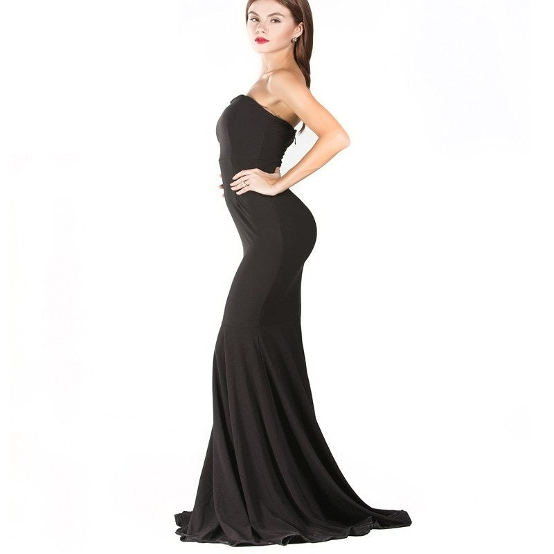 Black Mermaid Dress