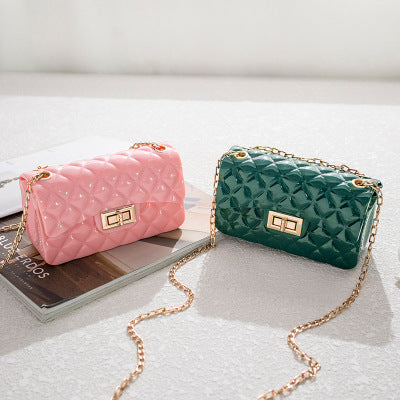 2020 mini bag hotsale promotion hand jelly bag silicon purses with chain