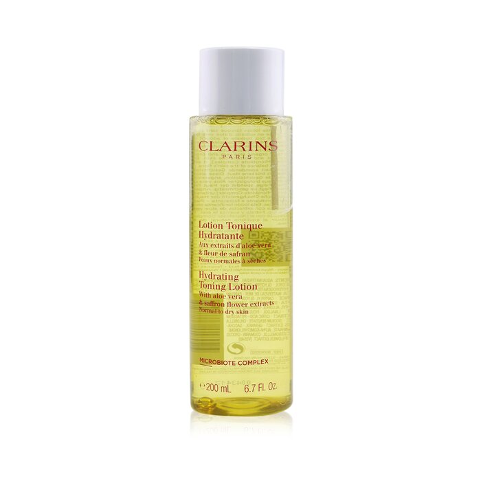 CLARINS - Hydrating Toning Lotion With Aloe Vera & Saffron Flower Extracts - Normal to Dry Skin