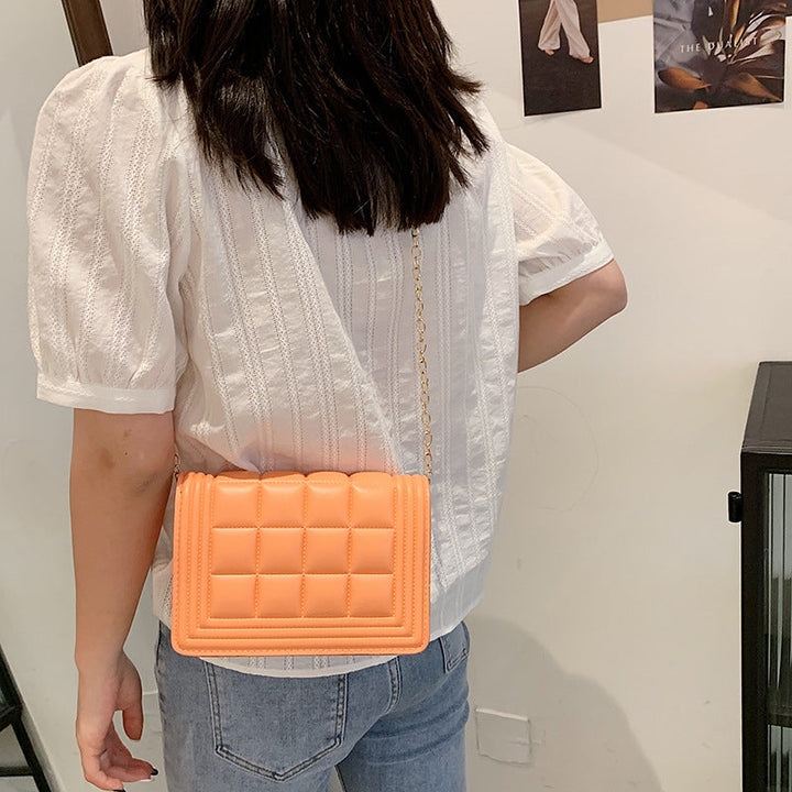 Small square messenger casual womens shoulder Apparel & Accessories > Handbag & Wallet Accessories