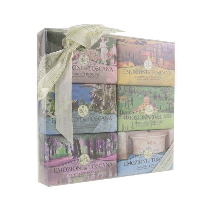 NESTI DANTE - Emozioni in Toscana the Collection Gift Set (#Gardino in Flore, #Campagna Dorata, #Macchia Odorosa, #Borghi E Mona