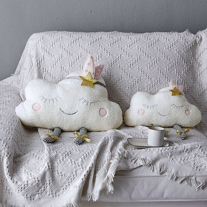 Cloud plush pillow stuffed cartoon soft cloud toy cushion