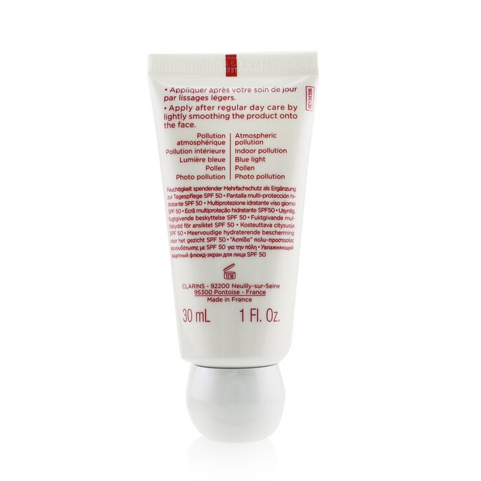 CLARINS - UV Plus [5P] Anti-Pollution Multi-Protection Moisturizing Screen SPF 50 - Translucent