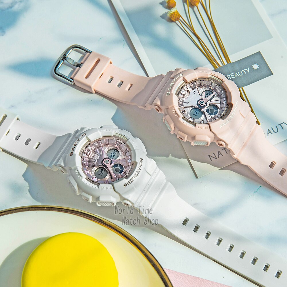 Casio women watch set luxury brand 100m waterproof led digital quartz sport