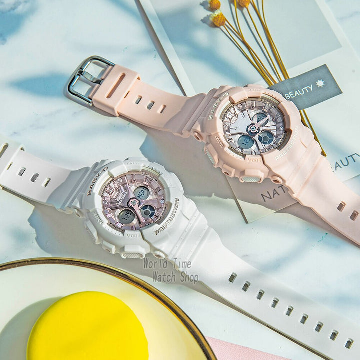 Casio women watch set luxury brand 100m waterproof led digital quartz sport