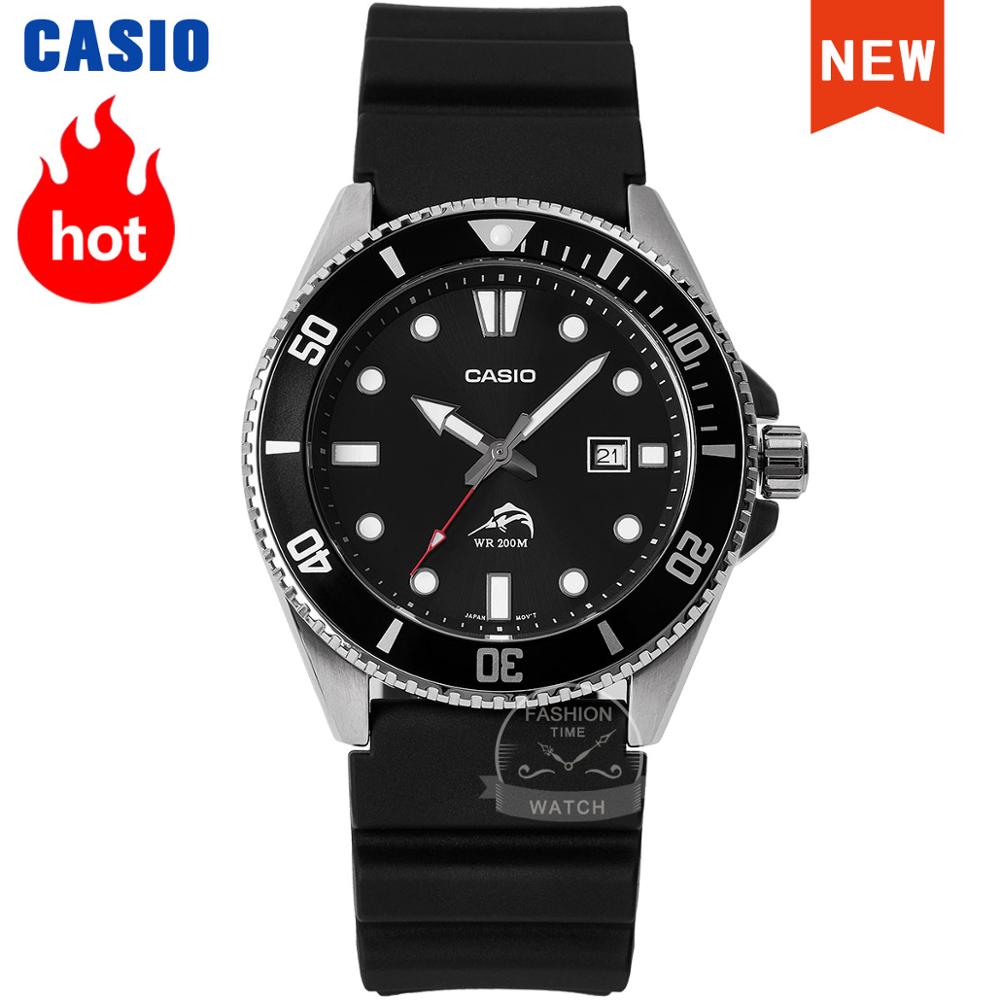 Casio men diving top brand luxury set quartz 200m waterproof sport military watch