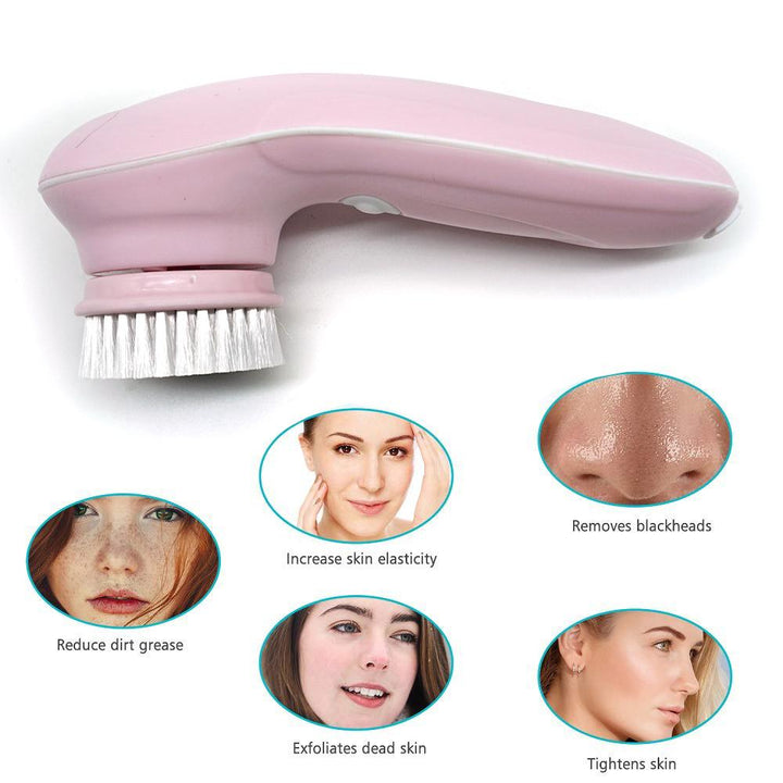 3-In-1 Electric Facial Cleansing Brush