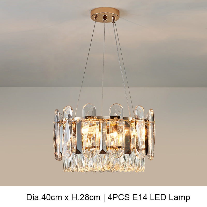 New Arrival 2021 Indoor Decoration Lighting Fixture Modern Luxury Foyer Bedroom Dining Room 14 LED Lamp Large Crystal Chandelier