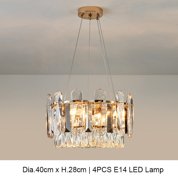 New Arrival 2021 Indoor Decoration Lighting Fixture Modern Luxury Foyer Bedroom Dining Room 14 LED Lamp Large Crystal Chandelier