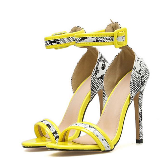 HOT Sale Clear Sandals High Heels for Ladies Latest Fashion Girl Sandals China Women Shoes Heel