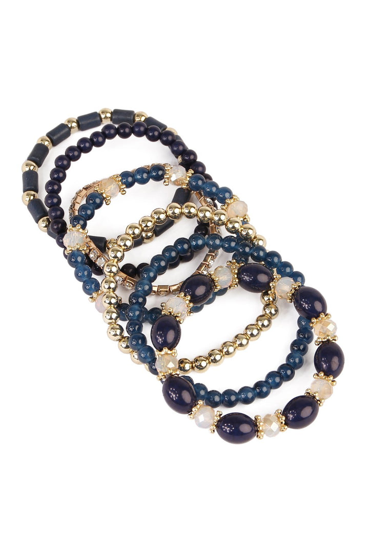 Multibead stackable bracelet