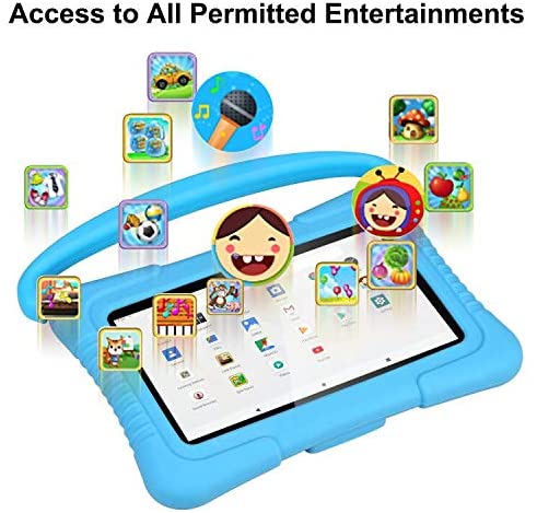 Best Quality Tablet 7 Inch Android for Kids Mode Pre-Installed WiFi Kid-Proof