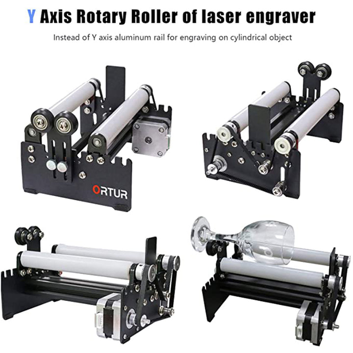 Adds on y axis rotary roller laser engraving tools electronics