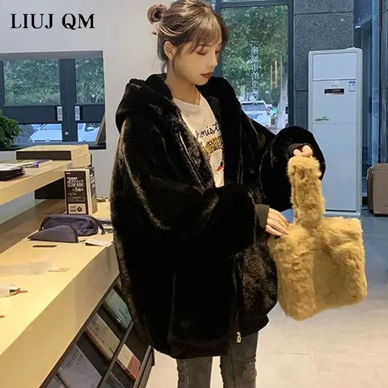 Winter thich warm fauz fur new fashion coat