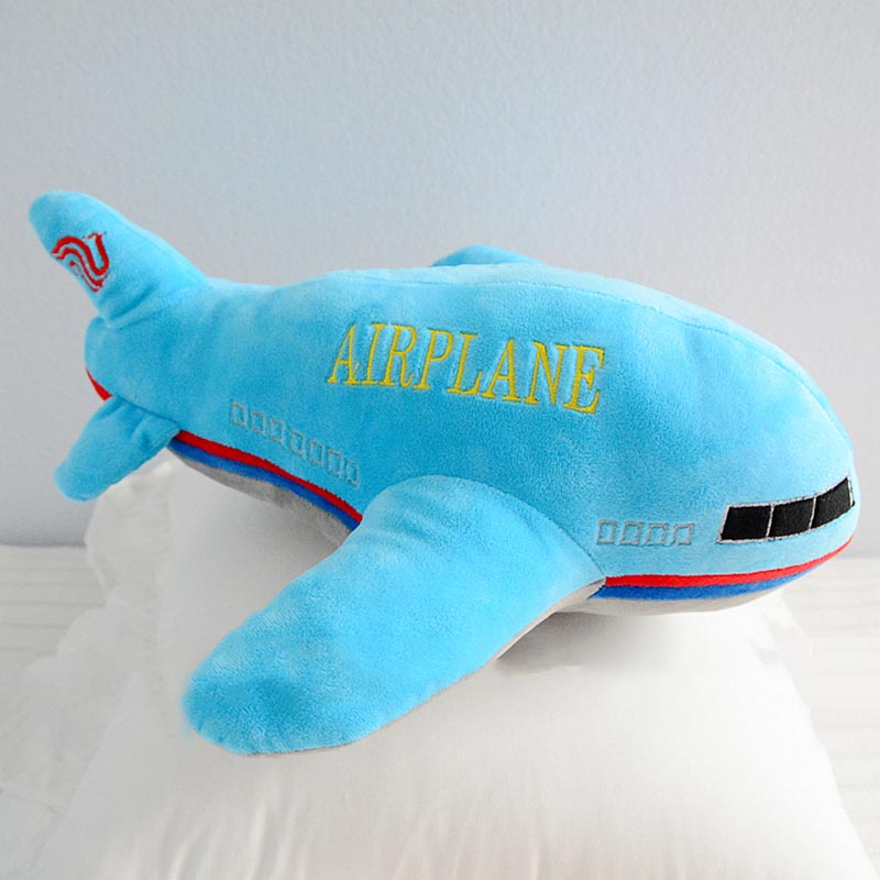 Simulation Plush Cat Rocket Airplane Toy Stuffed Lifelike Transportation Pillow Creative Boy Home Decor Toys for Children Gift