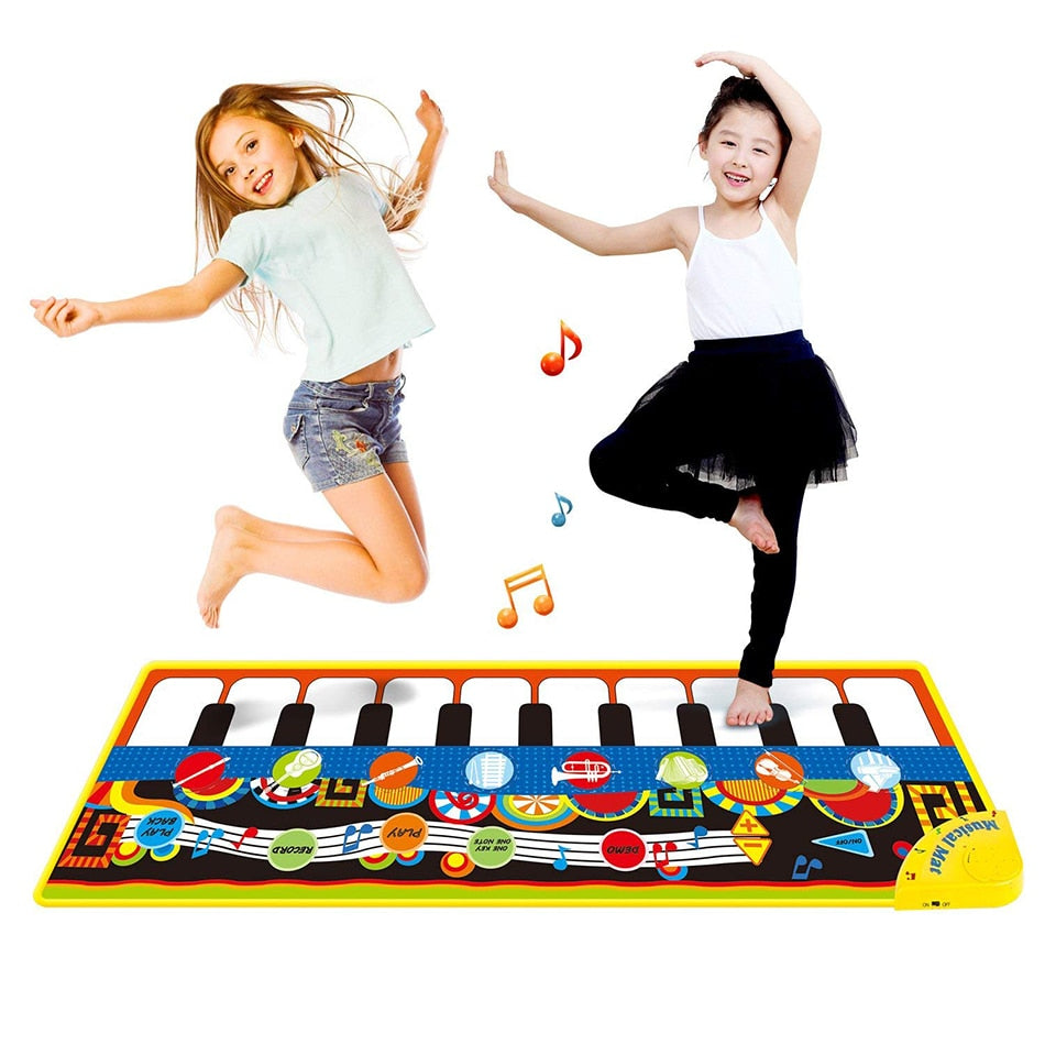 110x36cm baby play mat toy musical instrument game carpet toys educational