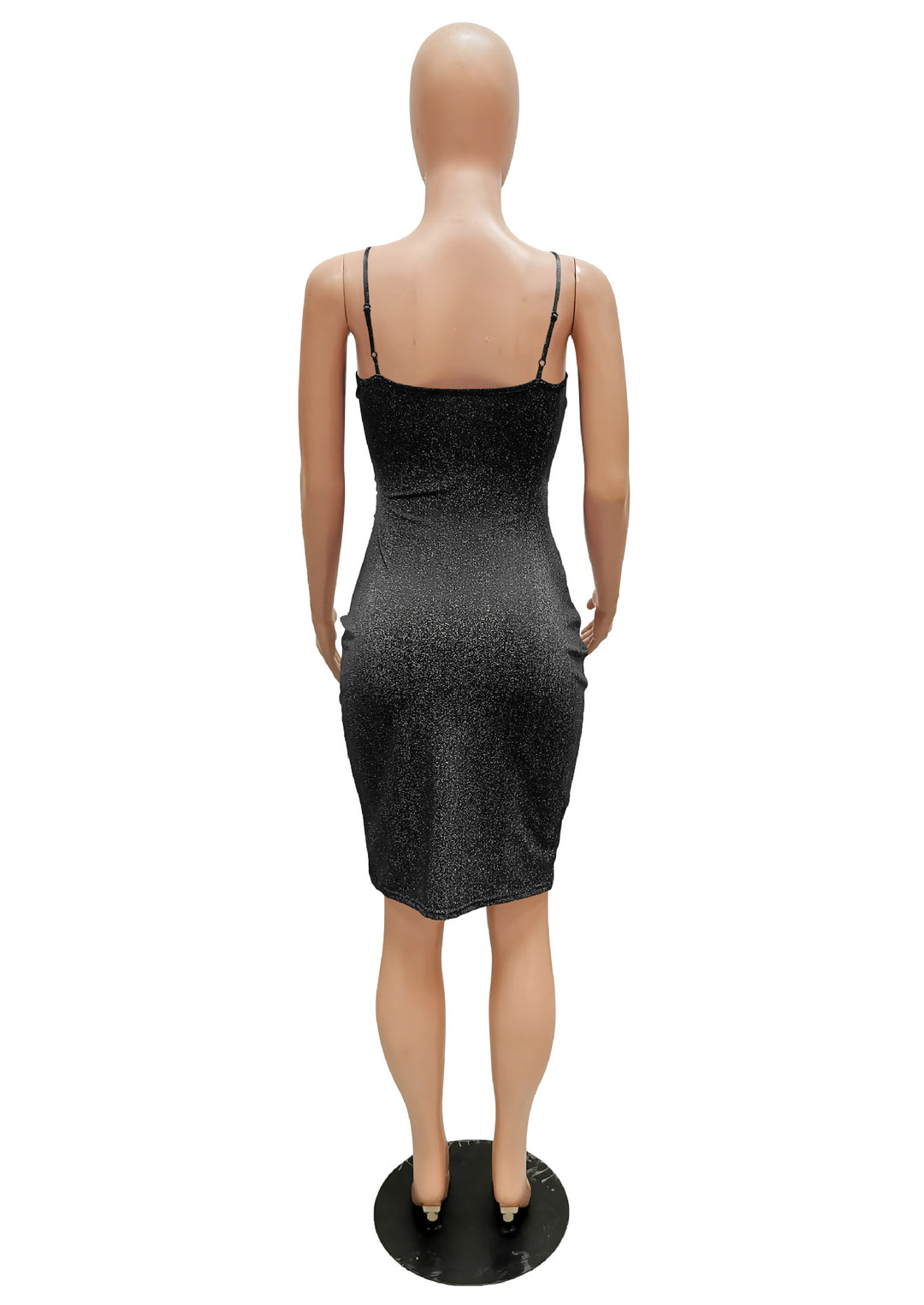 Party wear v neck slip dresses for ladies club stylish clothing