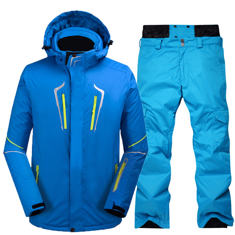 EVERLAND OEM Outdoor Custom Mens Ski Jacket Clothing Snowboard Jacket Men Ski Equipment Set Snow Coat Ski Suit Jacket