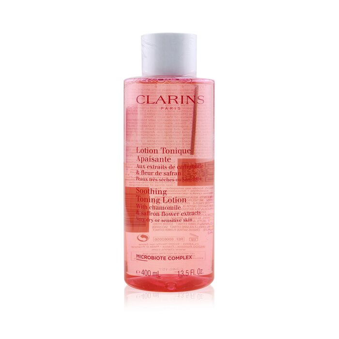 CLARINS - Soothing Toning Lotion With Chamomile & Saffron Flower Extracts - Very Dry or Sensitive Skin