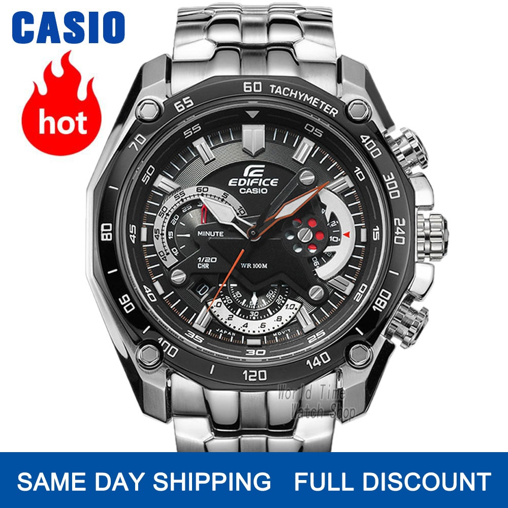 Casio watch edifice watch men brand luxury quartz waterproof chronograph racing sport military