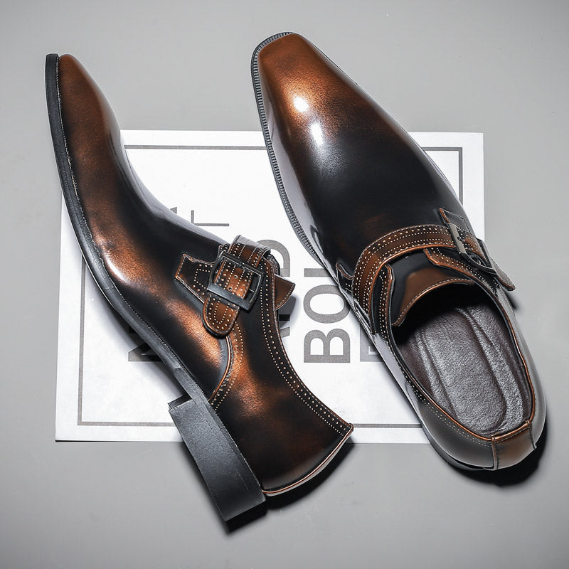 2021 New Model Tassel and Brogue Men Black and Brown Genuine Leather Dress Formal Shoes