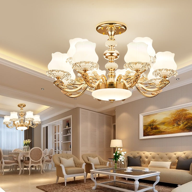 The New European Style  Is Used for Living Room Bedroom Suspension Lamp