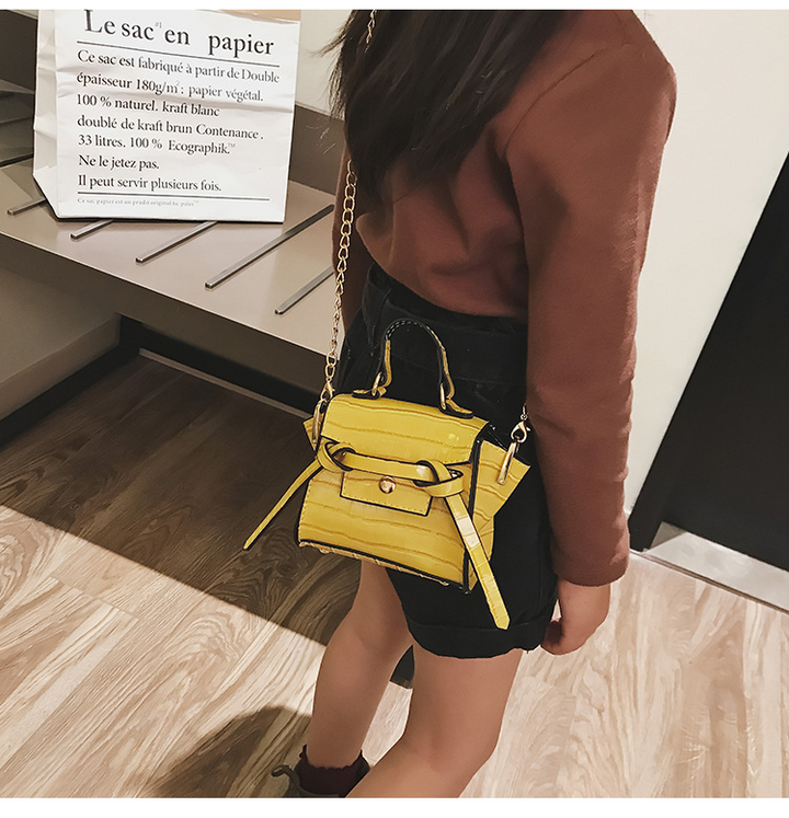 2021 Wholesale Children Trendy Crossbody Girls Purse Cylinder Kids Purses Handbag Fashion Mini Baby Shoulder Bag